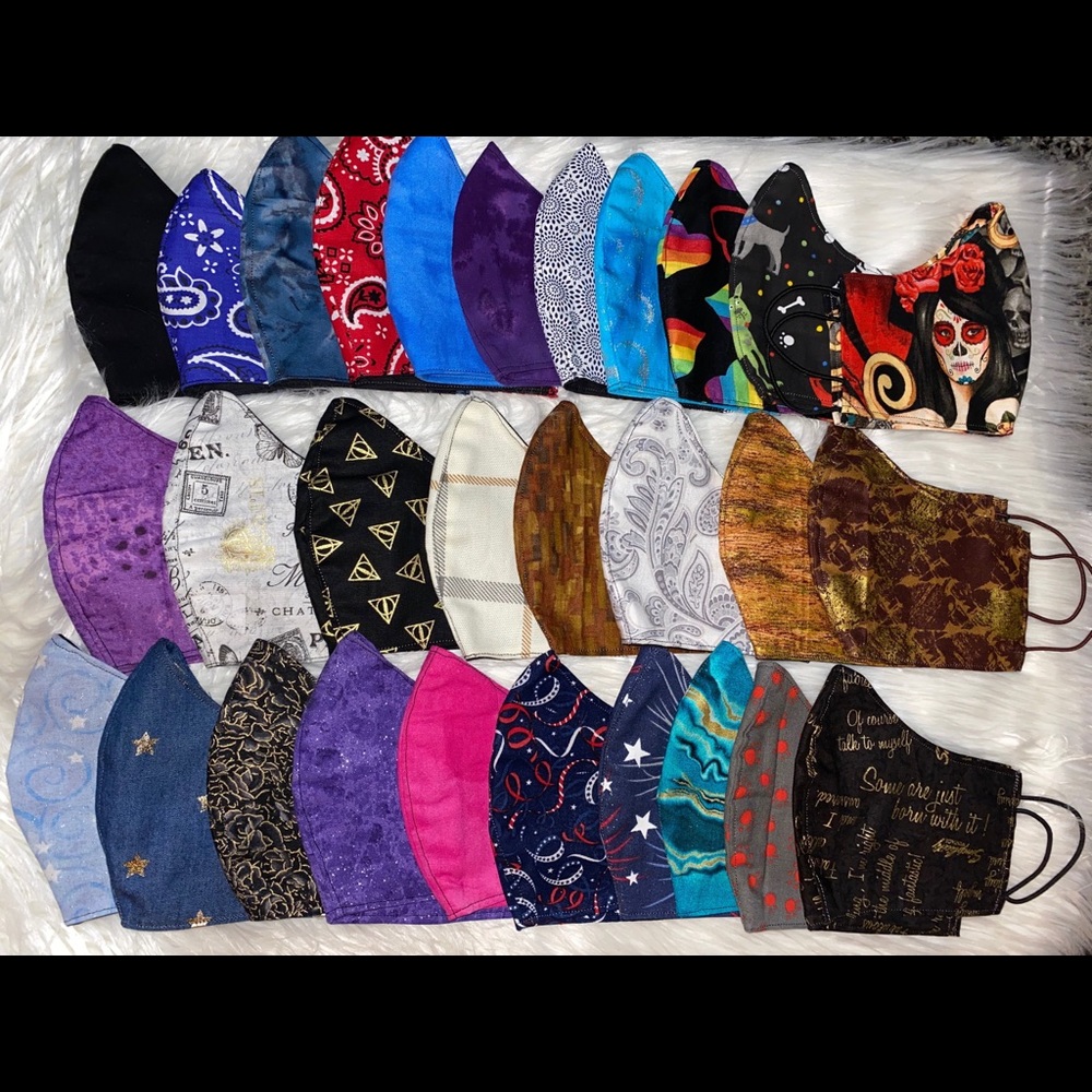 Facemask With Filter Pockets. All Styles - image 2